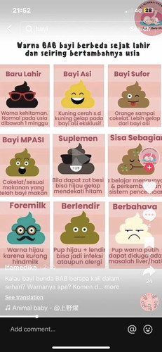normal tak najis baby wrne ni?