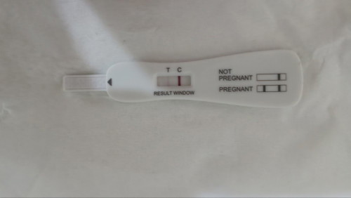 result pregnancy test kabur