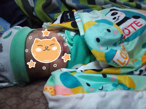 Baby launching di minggu ke 38 lbih 2 hari bbj 2,8kg(lahiran normal) 🤲