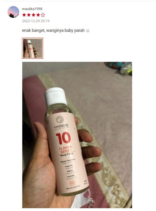 Hi Bun, aku mau rekomendasiin minyak telon wangi powdery nihh! Wanginya baby banget!