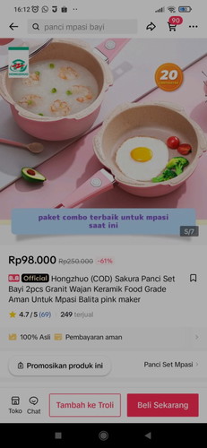 Recommended dong bunda" yang udah MPASI bagusan apa sih,