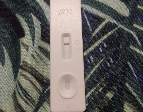 Positive kaya? Super faint line