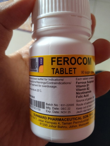 tukar jenama folic acid