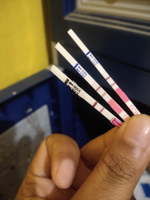 Garis tespek depan lebih tebal.