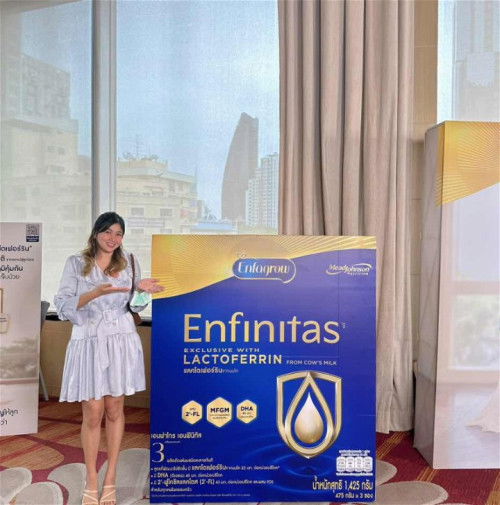 บ้านไหนอยากเสริมนมให้น้อง แม่แนะนำนมเอนฟินิทัสค่ะ 🍼✨