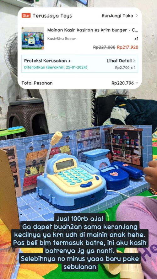 Preloved mesin kasir