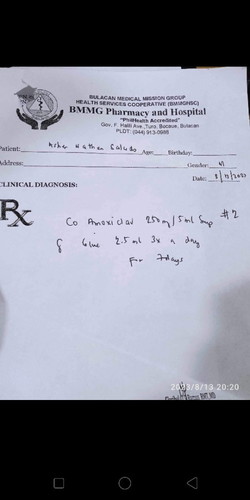 Naguguluhan po ksi aq about po dun sa pag bibigay ng dosage ng co amoxiclav sa baby ko po na 6months