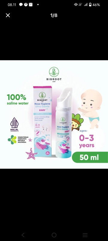 Obat flu bayi