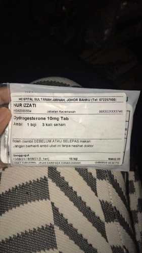 KATA DOC UBAT KUATKAN RAHIM. SAMPAI FARMASI NAK AMBEK UBAT , TAPIIIIIII