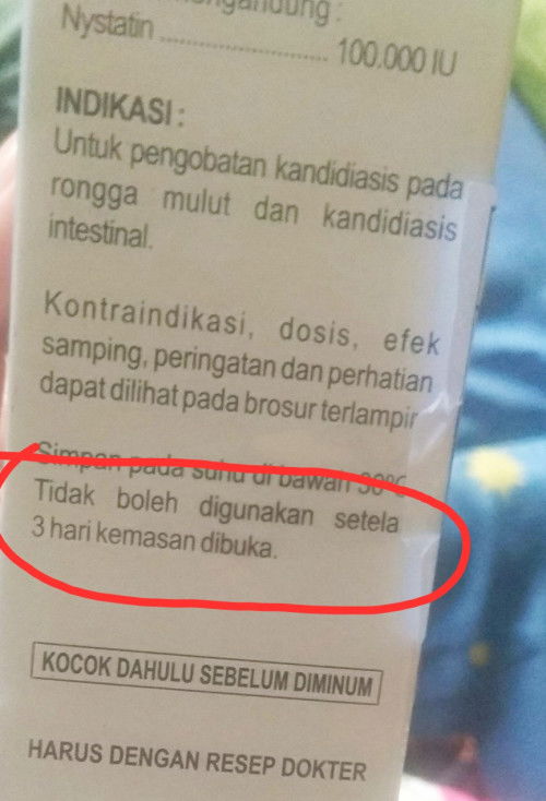Obat jamur bayi
