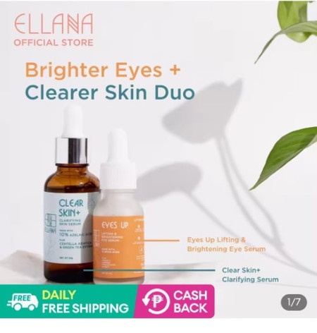 Ellan products (serum and eye brightening)