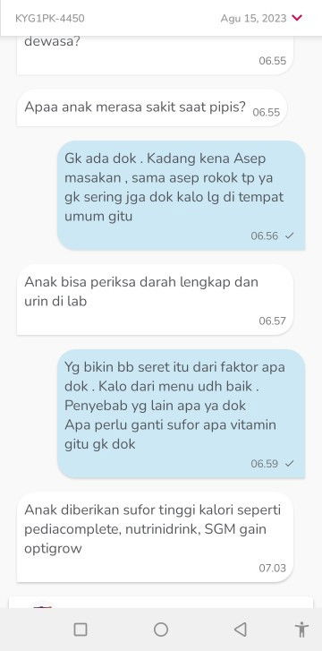 Menurut bunda gimana  .