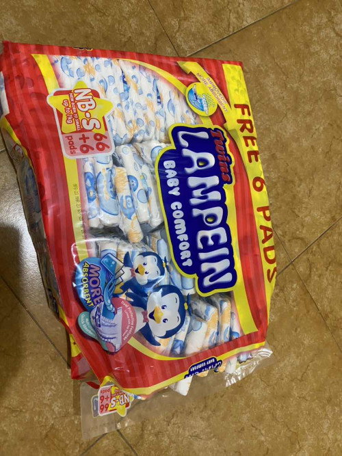 Free maternity diaper and newborn diaper