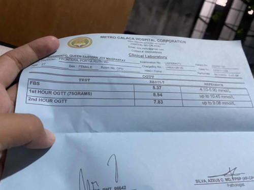 OGTT RESULT