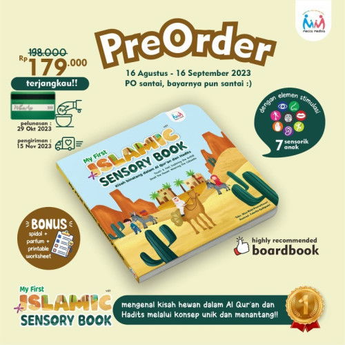 Open Pre-order My First Islamic Sensory Book