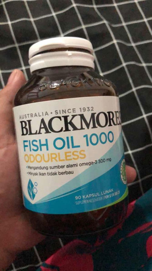 Tambahan minum minyak ikan boleh ga ya