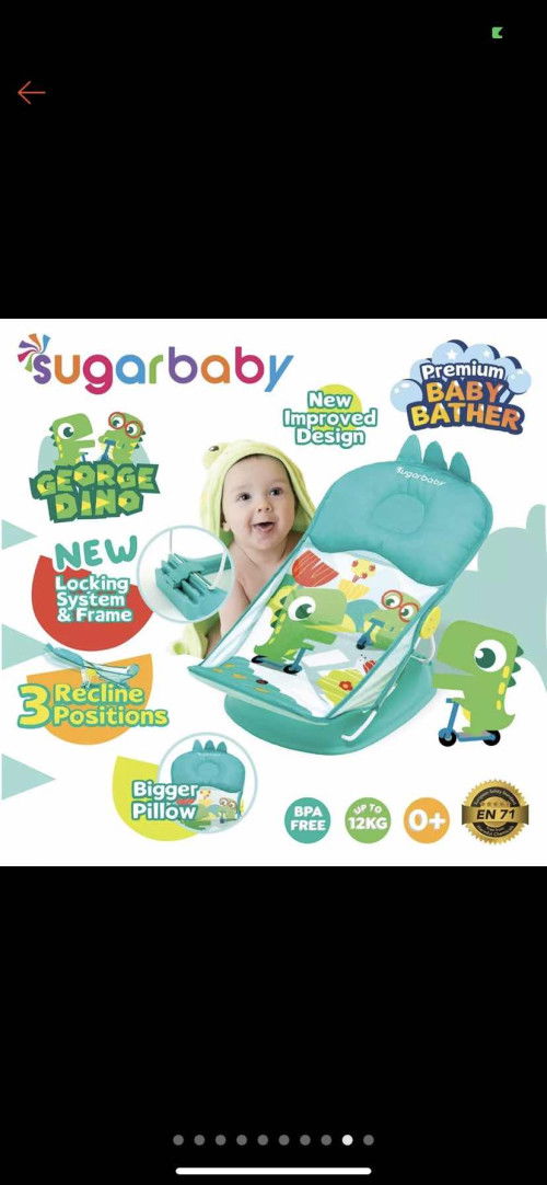 Jual baru baby bather dan set alat makan