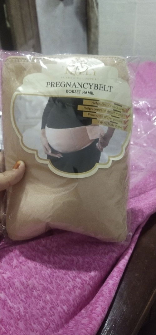 Bunda sharing dong, pakai korset hamil spt ini aman gak ya? Ada yg pake bun?