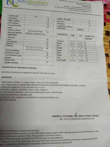 CAS result