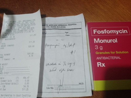 Fosfomycin for uti
