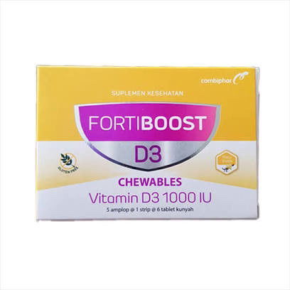 Vitamin D , Cal  , Penambah darah Tablet Kunyah Anti Mual