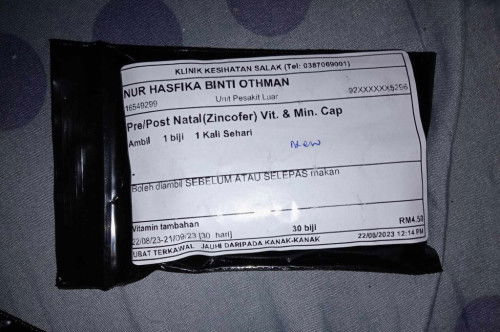 Pening Bila makan ubat ni