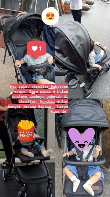 Dijual stroller babydoes esmio