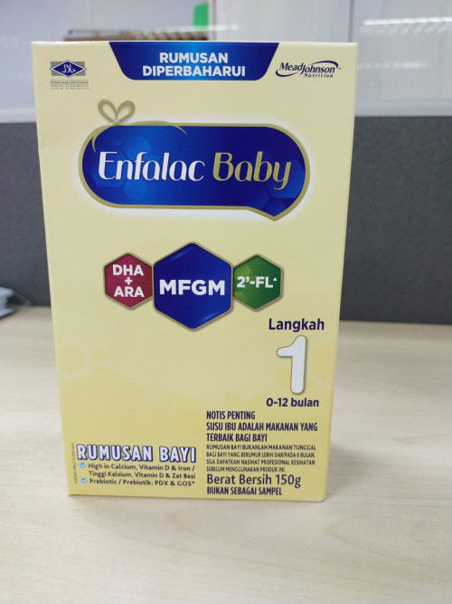 Enfalac  baby 0-12bln 150g for free letgo..beli nak bagi try baby. Tapi baby dah ok dgn susu Similac