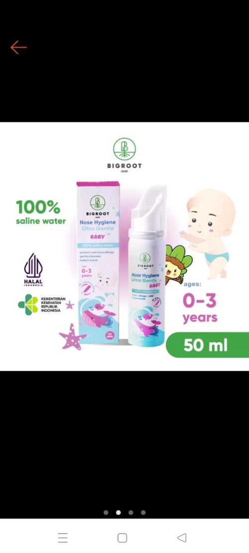 BIGROOT untuk bayi