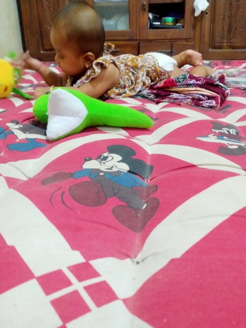 Kepala bayi rata