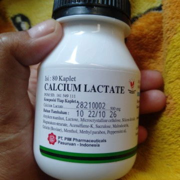 Calcium lactate 500mg