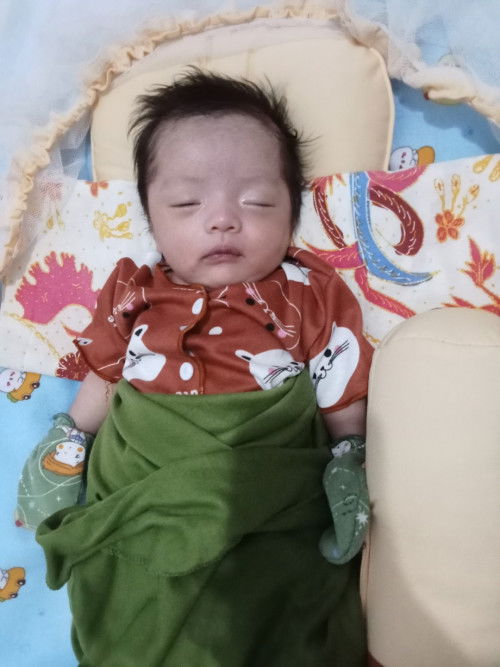 Menangis setelah menyusu