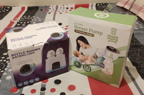 Jual Pompa Asi Mom Uung & Bottle Sterilizer