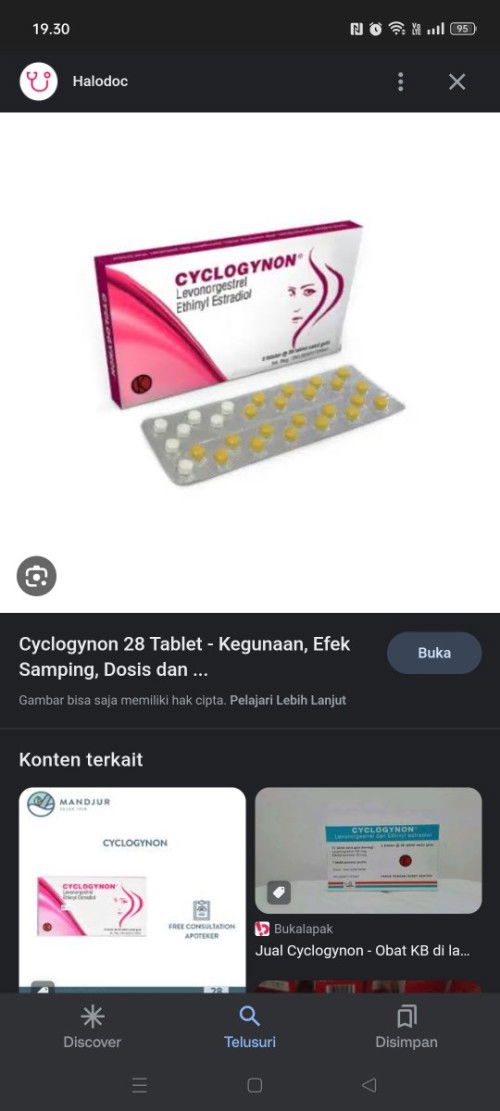 Pil KB jatuh hilang di sapu ibu dan kebuang