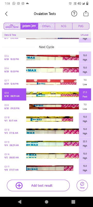 First time pakai opk