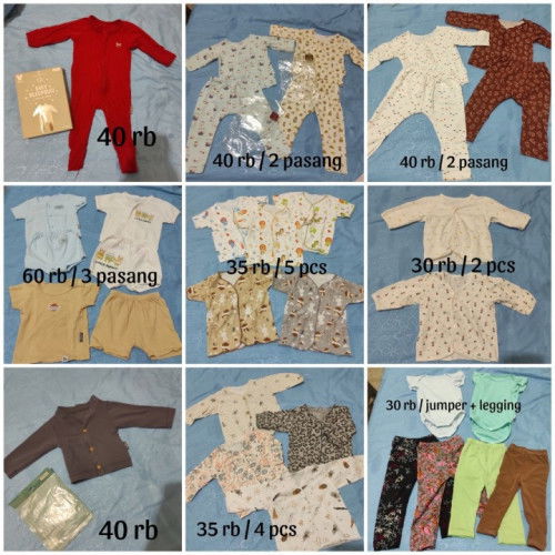 PRELOVED baju bayi
