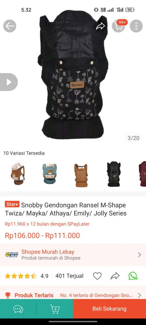 Bun ini gendongan SSC bukan?