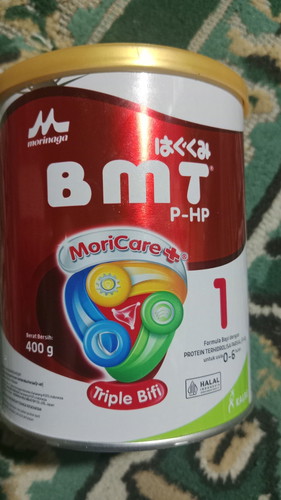 Minum susu Morinaga BMT P-HP apa boleh ganti susu lain
