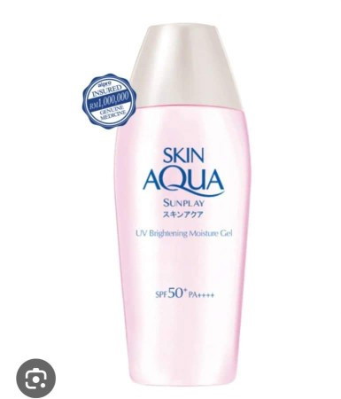 sunscreen skin aqua brightness