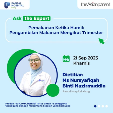 Makanan Berkhasiat Untuk Ibu Mengandung: Topik Sesi Tanya Pakar Minggu Ini!