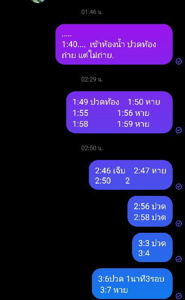 24 สัปดาห์1วัน  ปวดท้อง