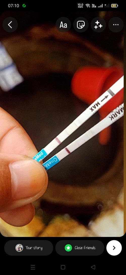 Testpack samar  gmn ya