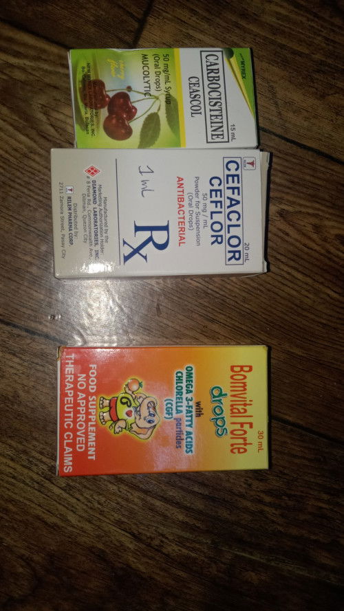 Vitam.  ins at antibiotic for 3mons