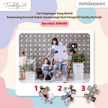 Sesi Bergambar Bersama Keluarga Bernilai RM480!
