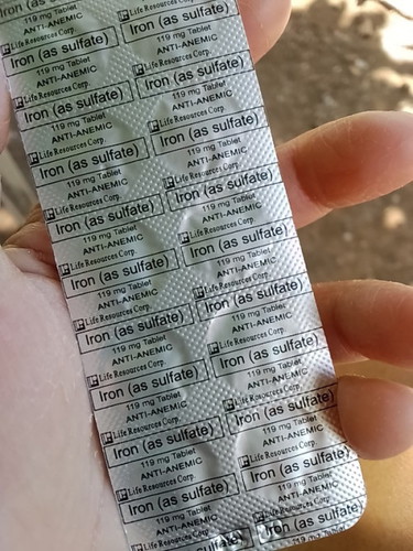 Iron (as sulfate)