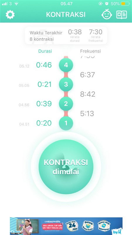 Bun mau bertanya soal kontraksi