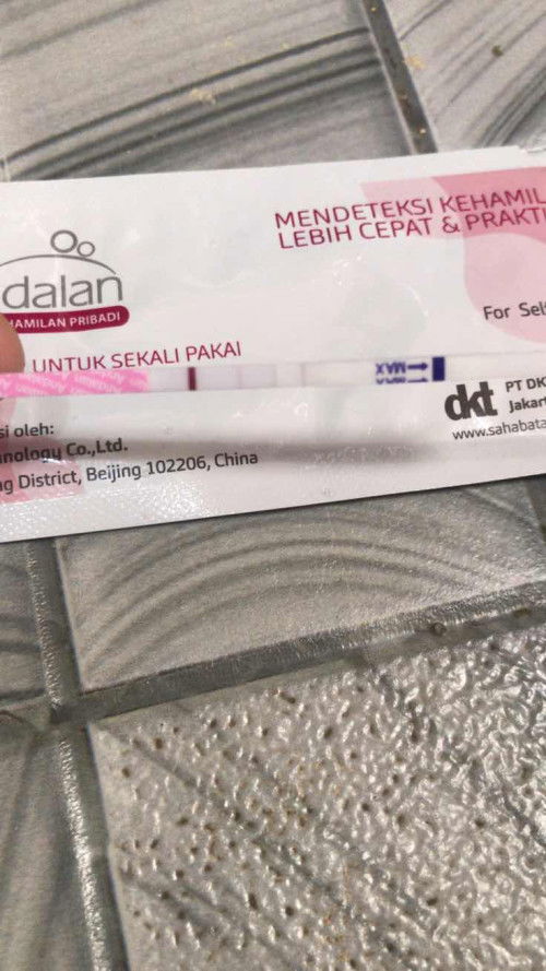 Hasil positif tapi belum telat haid 🤔