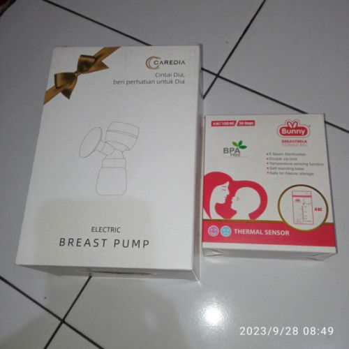 Jual Prelived Pompa Asi Elektrik Free Kantong Asi