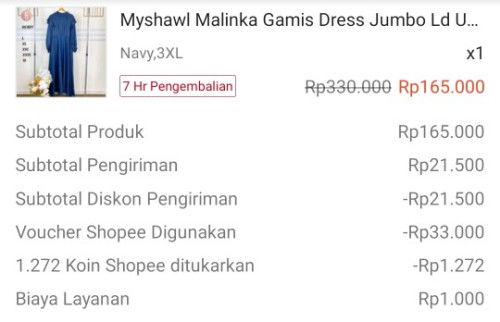 Gamis Murce Bahan Premium