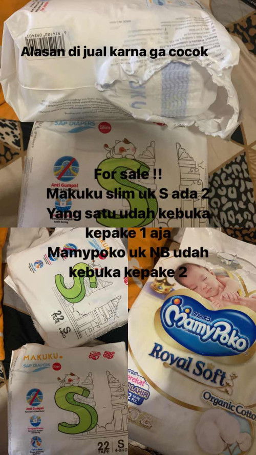 Pampers di jual